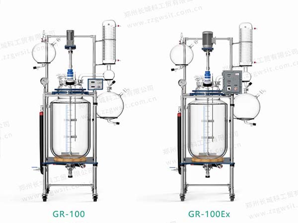 單雙層玻璃反應(yīng)釜型號